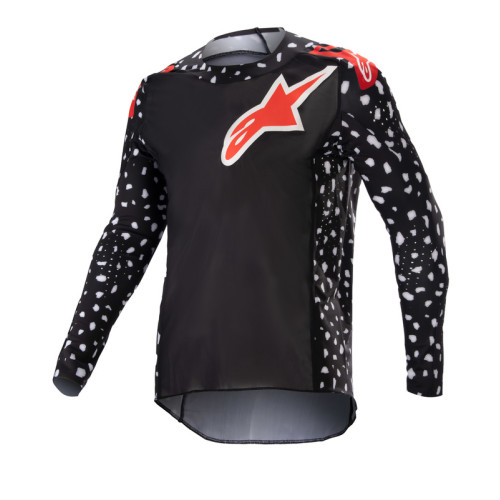 Alpinestars Tröja Racer Junior North Svart/Neon Röd L