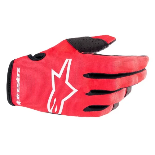 Alpinestars Junior Radar Handskar Röd/Vit XS Alpinestars Junior Radar Handskar Röd/Vit XS