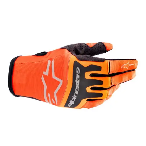 Alpinestars Handske Techstar Hot Orange 2XL Alpinestars Handske Techstar Hot Orange 2XL