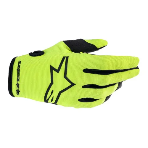 Alpinestars Handske Radar Gul Fluo/Svart S Alpinestars Handske Radar Gul Fluo/Svart S