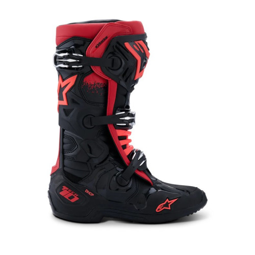 Alpinestars Stövel Tech 10 Svart/Röd 47