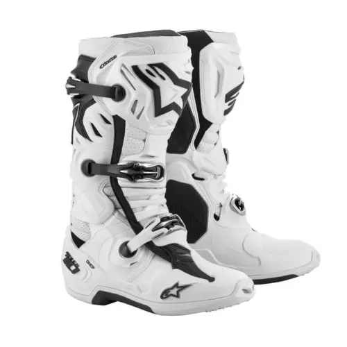 Alpinestars Stövel Tech 10 Vented Vit 42 Alpinestars Stövel Tech 10 Vented Vit 42