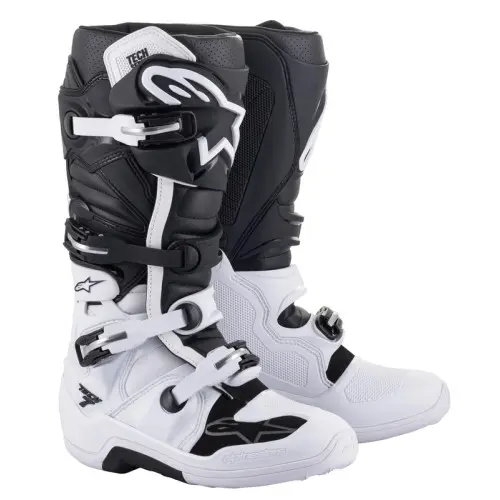Alpinestars Stövel Tech 7 Svart/Vit 45,5 (11) Alpinestars Stövel Tech 7 Svart/Vit 45,5 (11)