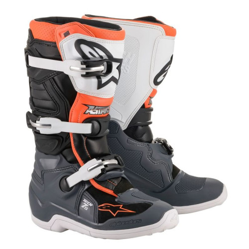 Alpinestars Stövel Tech 7s junior Sv/Grå/Vit/Or 42 (8)