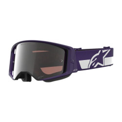 Alpinestars Goggle Supertech LTD HUNTA96 XXV PURPLE WHITE MIRROR SILVER