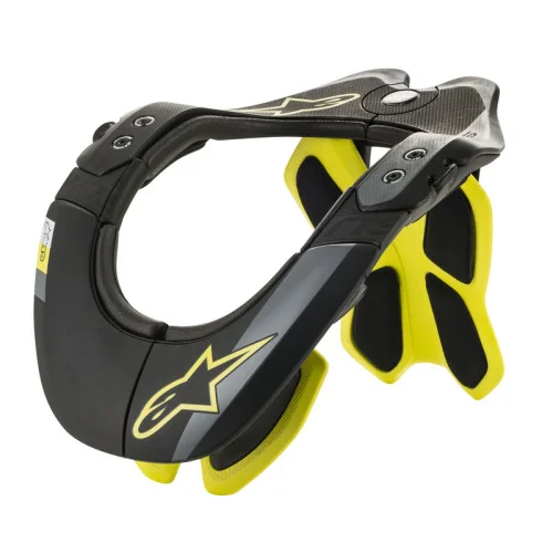 Alpinestars Bionic Nackstöd Svart/Gul L/XL Alpinestars Bionic Nackstöd Svart/Gul L/XL