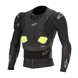 Alpinestars Skyddsjacka Bionic Pro v2 Svart/Gul Fluo 2XL