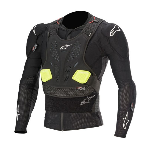 Alpinestars Skyddsjacka Bionic Pro v2 Svart/Gul Fluo L