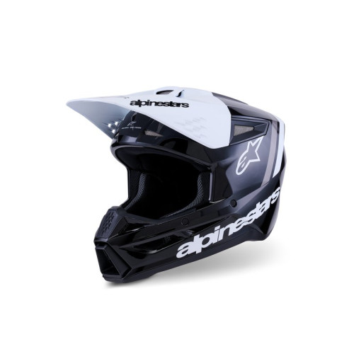 Alpinestars Hjälm S-M3 Radium Svart/Vit XS