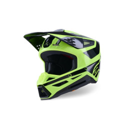 Alpinestars Hjälm S-M3 Heat Fluo Gul/Svart S