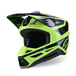 Alpinestars Hjälm S-M3 Heat Fluo Gul/Svart M
