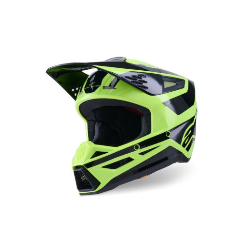 Alpinestars Hjälm S-M3 Heat Fluo Gul/Svart S