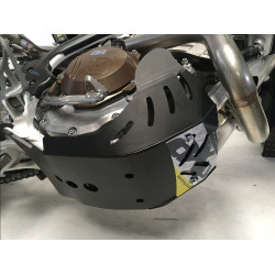 AXP Skid Plate Black Husqvarna FE250-FE350 17-23 AXP Skid Plate Black Husqvarna FE250-FE350 17-23