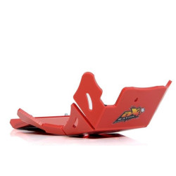 AXP Xtream HDPE Skid Plate Red Beta 125-200RR 20- AXP Xtream HDPE Skid Plate Red Beta 125-200RR 20-