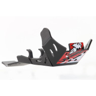 AXP Xtrem HDPE Skid Plate Black Gas-Gas EC250F-EC350F 21-23