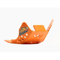 AXP Skid Plate PHD 6mm Orange KTM 125SX-125XC 23 AXP Skid Plate PHD 6mm Orange KTM 125SX-125XC 23