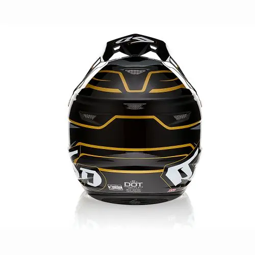 6D ATR-2 Phase Hjälm, Black/Gold, 2XL 6D ATR-2 Phase Hjälm, Black/Gold, 2XL