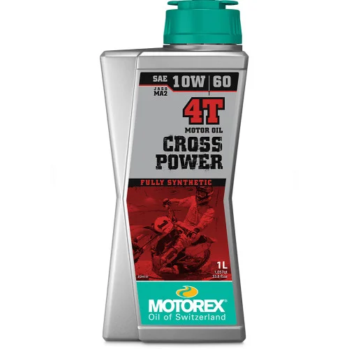 Motorex Cross Power 4T 10W60 1 liter Motorex Cross Power 4T 10W60 1 liter