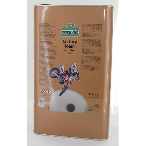 Rock Oil, Factory Foam Luftfilter olja 5 Liter