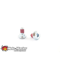 Moto-Master, Skiv Bult M6*14 Flat kupol 1st, BAK FRAM, Kawasaki 19-25 KX450, 06-18 KX450F, 24-25 KX450X, 03-08 KX250, 03-08 KX125, 01-25 KX85, 00-03 KX65, Suzuki 10-19 RMX450Z, 05-25 RM-Z450, 04-25 RM-Z250