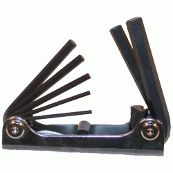 Holeshot, Nyckelsats, insex, 7st 6 kant, 2,5 .3.4.5.6.8.10