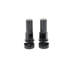 Holeshot, Däcklås mutter + spec bricka, SVART