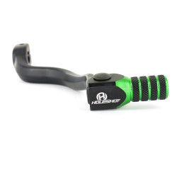 Holeshot, Växelspak, SVART GRÖN, Kawasaki 19-25 KX250, 09-18 KX250F, 24-25 KX250X