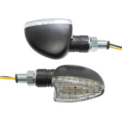 Holeshot, Universal LED blinkers, klar lins. E-märkt.