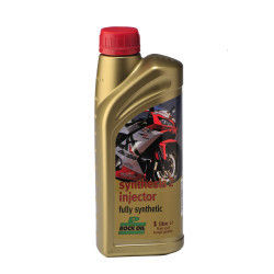 Rock Oil, Synthesis 2 Injector, helsynt. 2-T Racing olja, 1L Rock Oil, Synthesis 2 Injector, helsynt. 2-T Racing olja, 1L