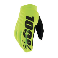 100%, BRISKER HANDSKAR, BARN, XL, NEON GUL 100%, BRISKER HANDSKAR, BARN, XL, NEON GUL
