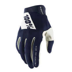 100%, RIDEFIT Handskar, VUXEN, XL, BLÅ VIT 100%, RIDEFIT Handskar, VUXEN, XL, BLÅ VIT