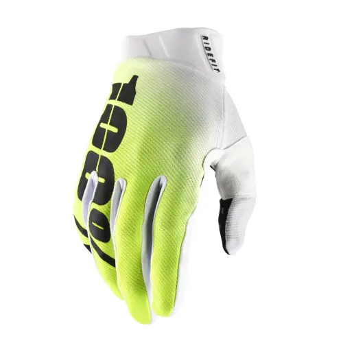100%, RIDEFIT Glove - Korp Yellow, VUXEN, S, VIT GUL 100%, RIDEFIT Glove - Korp Yellow, VUXEN, S, VIT GUL