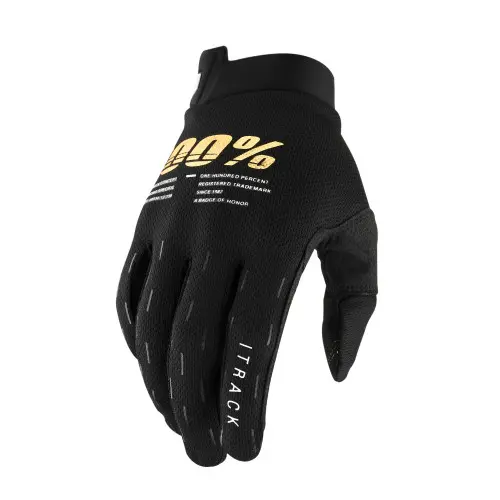 100%, ITRACK Handskar, BARN, XL, SVART 100%, ITRACK Handskar, BARN, XL, SVART