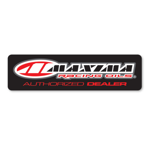 Maxima, Decal - Authorized Dealer Window Reverse Print / 38cm Maxima, Decal - Authorized Dealer Window Reverse Print / 38cm