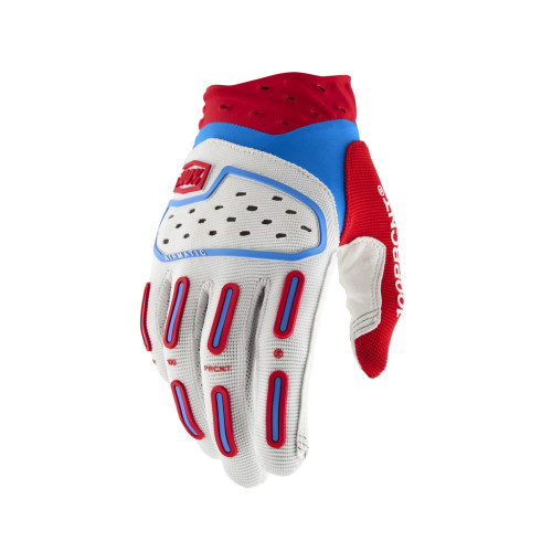 100%, AIRMATIC 2 Handskar Red/White/Blue, VUXEN, S, VIT RÖD BLÅ 100%, AIRMATIC 2 Handskar Red/White/Blue, VUXEN, S, VIT RÖD BLÅ