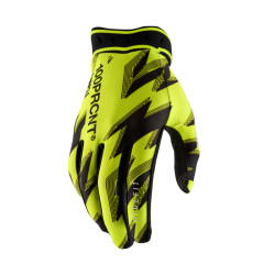 100%, RIDEFIT Handskar Flo Yellow/Black, VUXEN, L, NEON SVART GUL 100%, RIDEFIT Handskar Flo Yellow/Black, VUXEN, L, NEON SVART GUL