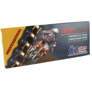CZ Chains, Kedja MX, 130 Länkar, Professional, 428 CZ Chains, Kedja MX, 130 Länkar, Professional, 428