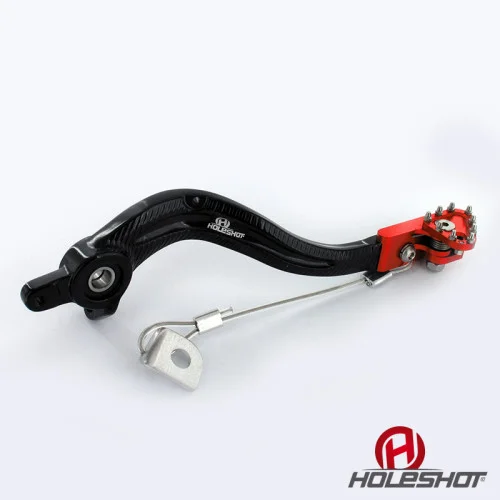 Holeshot, Bromspedal Flex Tip, SVART RÖD, Suzuki 08-22 RM-Z450 Holeshot, Bromspedal Flex Tip, SVART RÖD, Suzuki 08-22 RM-Z450
