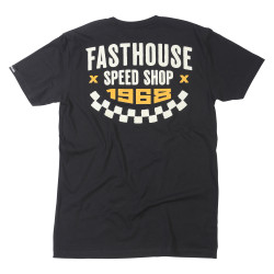 Fasthouse, Brushed Tee, Black, VUXEN, L Fasthouse, Brushed Tee, Black, VUXEN, L