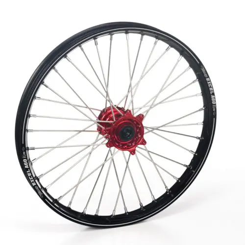 Haan Wheels, Komplett Hjul A60, 1,60, 21", FRAM, SVART RÖD, Yamaha 14-25 YZ450F, 14-25 YZ250F, FANTIC 24 XEF 450/XXF 450, 24 XEF 250, 24-25 XXF 250 Haan Wheels, Komplett Hjul A60, 1,60, 21", FRAM, SVART RÖD, Yamaha 14-25 YZ450F, 14-25 YZ250F, FANTIC 24 XEF 450/XXF 450, 24 XEF 250, 24-25 XXF 250