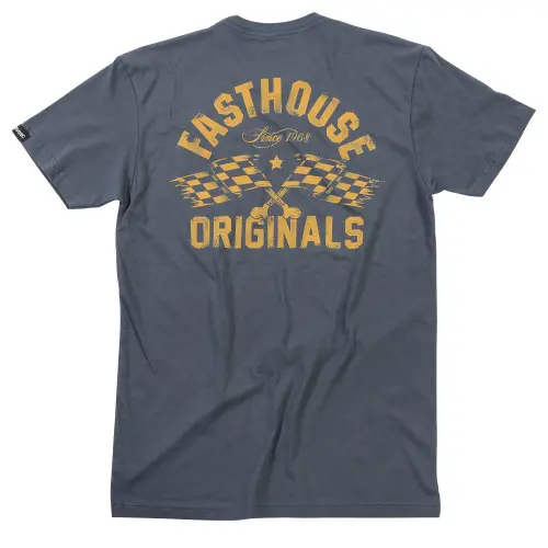 Fasthouse, Signal Tee, Indigo, VUXEN, M Fasthouse, Signal Tee, Indigo, VUXEN, M