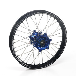 Haan Wheels, Komplett Hjul A60, 2,15, 18", BAK, SVART BLÅ, Yamaha 03-25 WR450F, 03-08 YZ450F, 99-07 WR250, 17-19 WR250, 01-24 WR250F, 08-20 WR250R, 99-25 YZ250, 01-08 YZ250F, 99-07 WR125, 99-25 YZ125, 99-00 WR400F, 01-02 WR426F, 99 YZ400F, FANTIC 22-