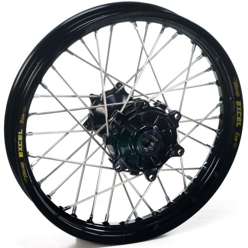Haan Wheels, Komplett Hjul, 1,60, 14", BAK, SVART, KTM 04-20 85 SX, Husqvarna 14-18 TC 85 (17/14) Haan Wheels, Komplett Hjul, 1,60, 14", BAK, SVART, KTM 04-20 85 SX, Husqvarna 14-18 TC 85 (17/14)
