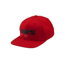 100%, DRIVE Snapback Hat, VUXEN, RÖD 100%, DRIVE Snapback Hat, VUXEN, RÖD