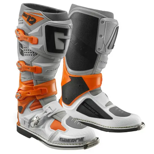 Gaerne, SG-12, VUXEN, 43, VIT ORANGE GRÅ Gaerne, SG-12, VUXEN, 43, VIT ORANGE GRÅ