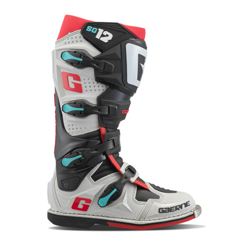 Gaerne, SG12 GRAVEL, VUXEN, 41, CYAN SVART VIT RÖD GRÅ Gaerne, SG12 GRAVEL, VUXEN, 41, CYAN SVART VIT RÖD GRÅ