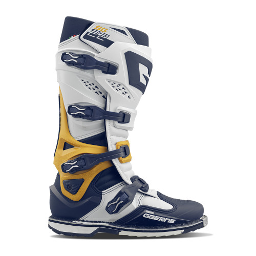Gaerne, SG22 SQUADRON, VUXEN, 44, BRONS SVART VIT Gaerne, SG22 SQUADRON, VUXEN, 44, BRONS SVART VIT