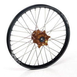 Haan Wheels, Komplett Hjul A60, 1,60, 21", FRAM, BRONS SVART, KTM 16-25 450 EXC-F, 15-25 450 SX-F, 18-22 250 EXC TPI/300 EXC TPI, 23-25 250 EXC/150 EXC/300 EXC/300 SX, 16-17 250 EXC/300 EXC, 16-24 250 EXC-F, 25 250 EXC-F /150 SX, 15-25 250 SX/250 SX- Haan Wheels, Komplett Hjul A60, 1,60, 21", FRAM, BRONS SVART, KTM 16-25 450 EXC-F, 15-25 450 SX-F, 18-22 250 EXC TPI/300 EXC TPI, 23-25 250 EXC/150 EXC/300 EXC/300 SX, 16-17 250 EXC/300 EXC, 16-24 250 EXC-F, 25 250 EXC-F /150 SX, 15-25 250 SX/250 SX-