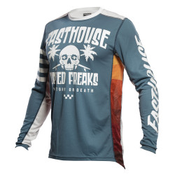 Fasthouse, Tröja Swell, BARN, M, VIT BLÅ Fasthouse, Tröja Swell, BARN, M, VIT BLÅ