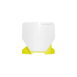 Rtech, Nummerplåt, VIT GUL, Husqvarna 24-25 TC 65